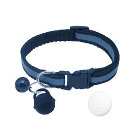 Jasullminral Silicone Bell Cat Tracker, Locator for Pets Only iOS, Dog Location Tracking Collar, Works Worldwide with Any Collar, No Other Fees, Huthur Tag