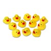 Pack of 12 Rubber Duck Rubber Duck Rubber Duck Row Yellow