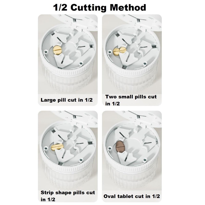 lomonmen Tablet Divider, Tablet Divider for All Tablets, Tablet Cutter