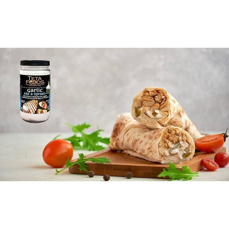 Mediterranean Garlic Dip & Spread - Toum (3)