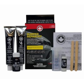Dominion Sure Seal Plastic Bumper Repair Kit – Auto Body & Fiberglass Filler, Bondo Alternative, Wood & Scratch Repair for Vehicles