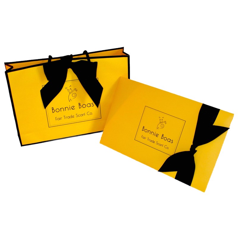 Bonnie Boas COMPLIMENTARY GIFT WRAPPING, Fair Trade Scarf Mother's Day