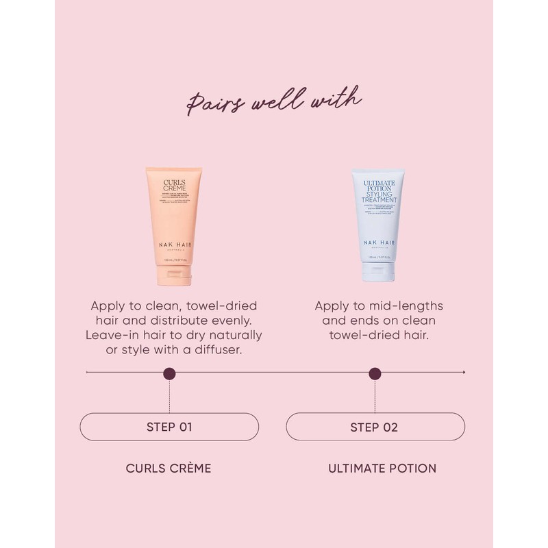 NAK Hair Curls Creme 150ml