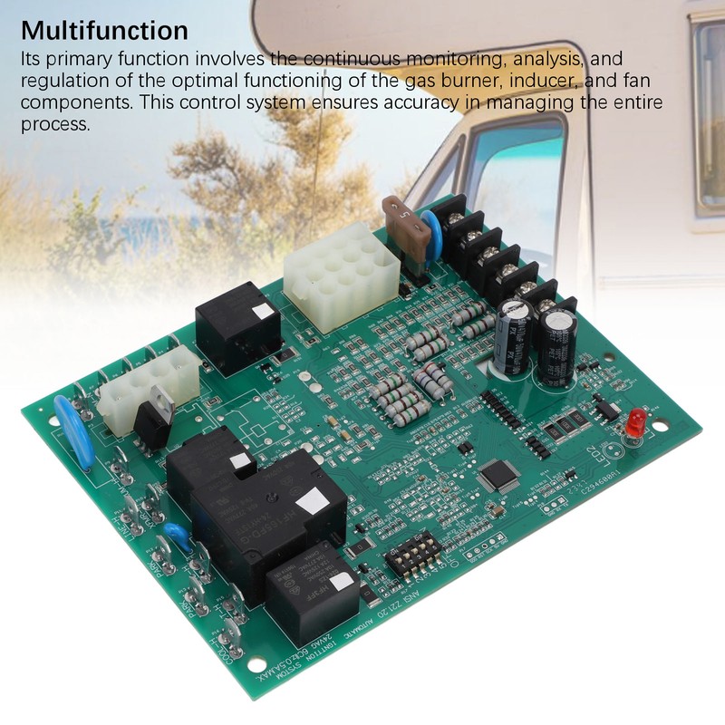 Furnace Circuit Board Constant Monitoring Automatic Gas Interruption Control 50A65