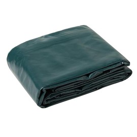 Tarps NowVinyl Tarp with Stainless Steel Grommets, (8' x 20') - Vinyl Tarps Heavy Duty Waterproof Tarpaulin for Canopy, Pool Cover, Truck Cover, Indoor Outdoor - Forest Green, 18 oz, 20 Mil