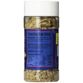 San Francisco Bay Brand ASF71104 Freeze Dried Brine Shrimp for Fresh and Saltwater Fish, 10gm