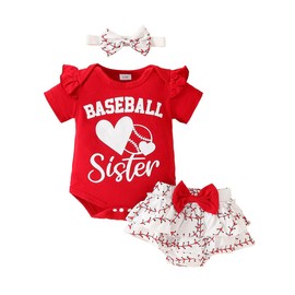HEOXIN Baby Clothing Set, 21, Red, 3-6M