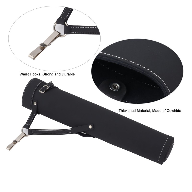 Arrow Quiver Holder Holding 20 Arrows Large Capacity Leather Archery