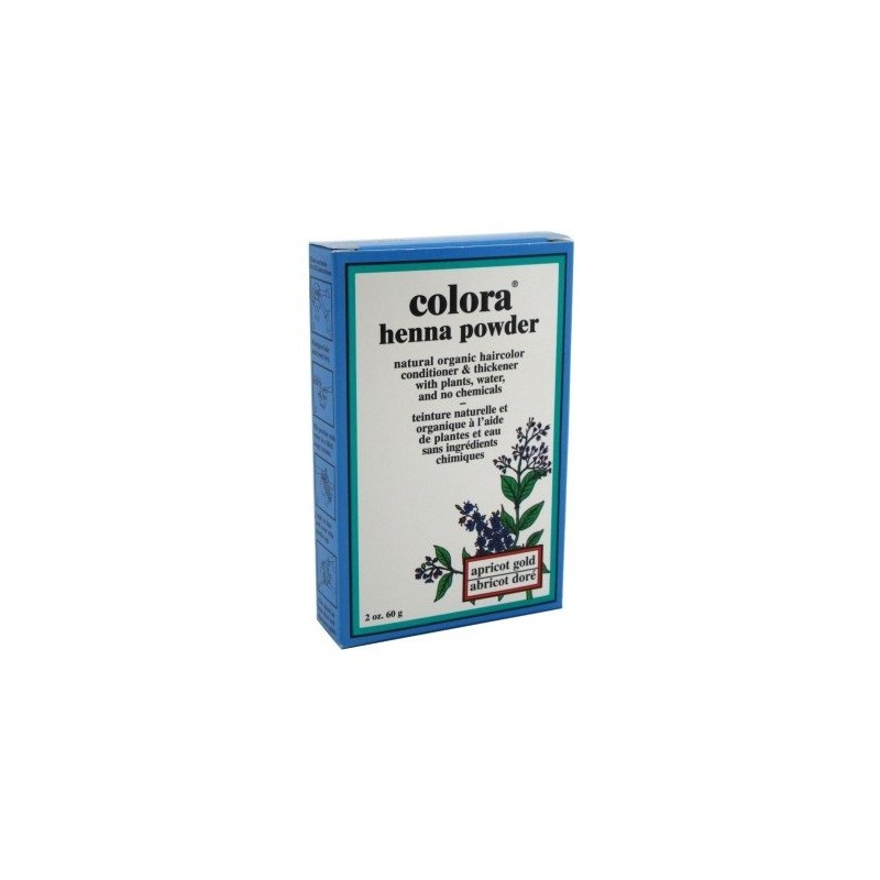 COLORA HENNA PWD APRIC GOLD 2OZ
