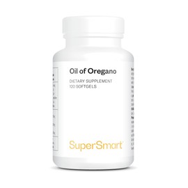 Oil of Oregano Softgels - Supports Healthy Digestion - Liver Health - Standardised to 70% Carvacrol - Optimal Potency - Gluten Free - SuperSmart