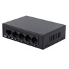 5 Port Ethernet Switch Professional High Speed 10 100Mbps Iron