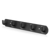 Maxzwell Black Wall Mount Coat Rack with 5 Hooks –