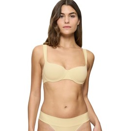 Triumph Women's Body Make-Up Illusion Balconette Ex Bra, Honey Yellow, 75C