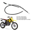 Qiilu Clutch Cable, Black Pit Dirt Stroke Bike Adjustable Motor
