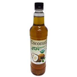 Joe’s Syrup Organic Flavored Syrup, Organic Coconut, 750 ml