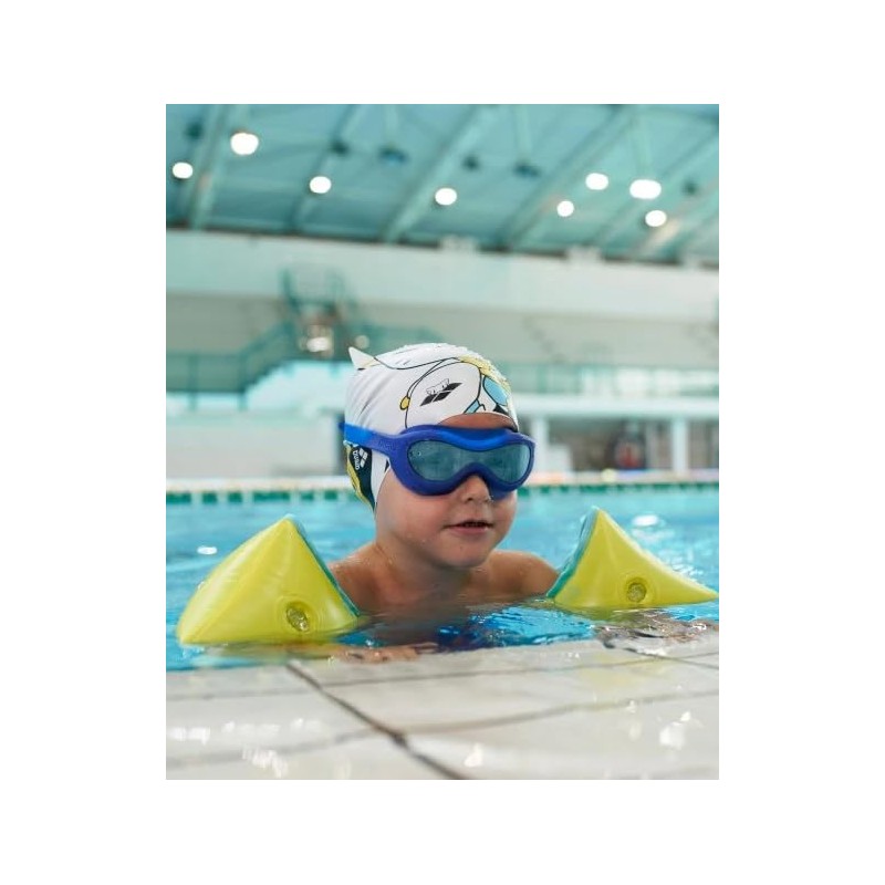 Arena Unisex Kids' Spider Swim Mask, Smoke Gray