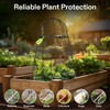 VIVOSUN Garden Cloches for Plants, Rustproof Chicken Wire Cloches with