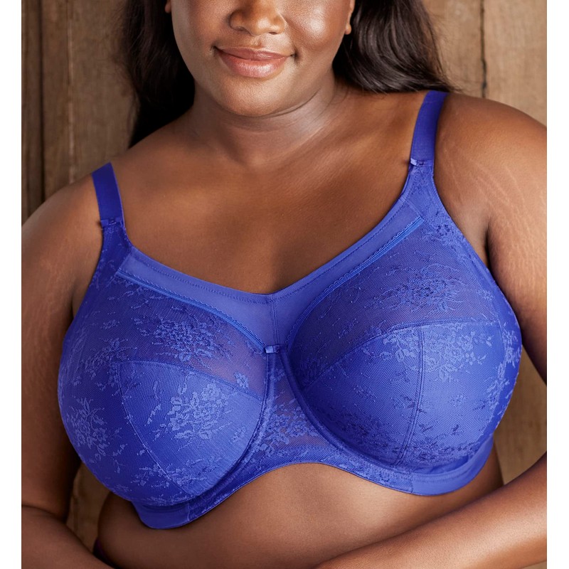GODDESS Verity Banded Full Coverage Bra 46H, Ultramarine