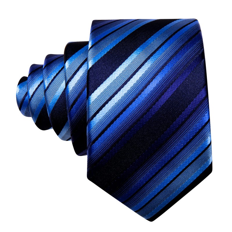 Barry.Wang - Corbata para niño de seda regular, tela a