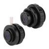 SZMCTV 1/3 Adapter C Mount Lens Adapter for Trinocular Stereo
