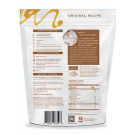 Heavenly Waffles® Mix, Original Recipe, 11g Protein, Yogurt Based, Healthy and Nutritiously Balanced, Superior Tasting Waffles and Pancakes, 13.5 oz Pouch