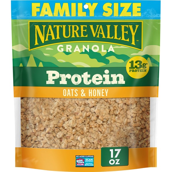 Nature Valley Nature Valley Protein Granola, Oats and Honey, Family