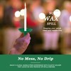 Candle Holder for Candlesticks - 50 Pcs Reusable Plastic Protector