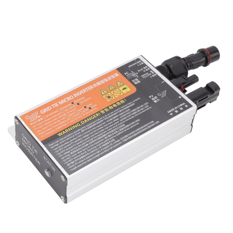 Solar Micro Inverter Grid Tie 18‑60V High Conversion Rate Waterproof