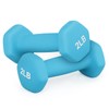MADOG Dumbbell Set, Anti-Slip Neoprene Coated Hexagon Hand Weights for