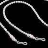 OCR White Adjustable Eyeglass Strap With Pearl Beaded Design 29