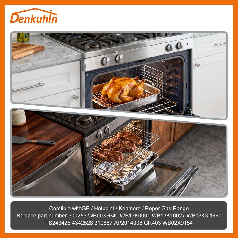 Denkuhin WB2X9154 WB13K10027 Gas Oven Igniter XL44 Round Style for