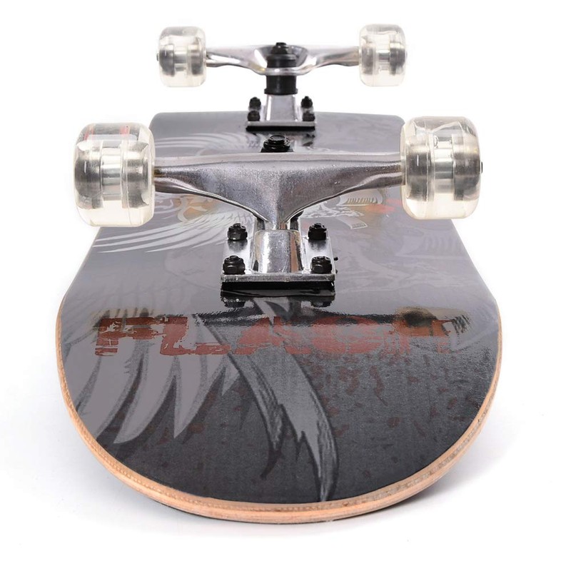 ChromeWheels 31 inch Skateboard Double Kick Skate Board Cruiser Longboard