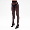 solidea MICRO RETE 70 Denier Compression Design Pantyhose Black Medium