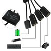 chenyang Micro USB Host OTG 3 Ports Hub Adapter Cable