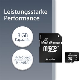 MediaRange MR957 Memory Card Red/Black