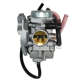 XingLi 0470-448 Carburetor fit for Arctic Cat 250 300 2x4 4x4 2001 2002 2003 2004 2005 Replace 0470-427 ATV Quad Carb with Fuel Valve Petcock