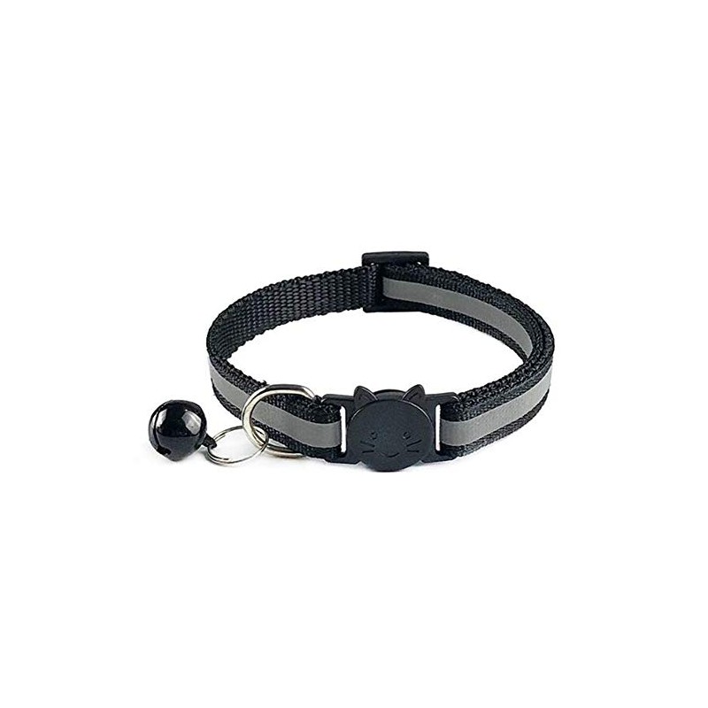 Tafeiya 3x Reflective Design Adjustable Cat Collars 20-32cm More Safety