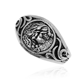 Medusa Ring, Gothic Gorgons Ring for Men, Greek Mythology Medusa Snake Ring, Medusa Jewellery, Nordic Viking Medusa Snake Ring, Hip Hop Medusa Band Ring, Punk Medusa Head Ring, Non-precious metal