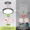 hepside LED Ceiling Light,3000K/4000K/6500K 3 Color Temperature, Waterproof IP54 LED