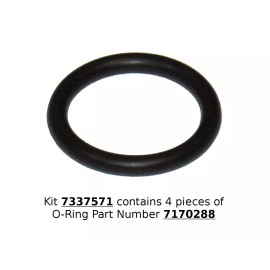 Captain O-Ring LLC Water Softener O-Ring Kit (4 pack) [P/N:7337571, 7170288, STD302213, WS03X10025]