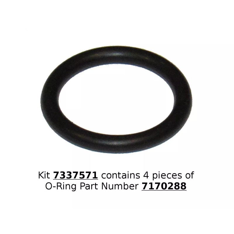 Captain O-Ring LLC Water Softener O-Ring Kit (4 pack) [P/N:7337571,