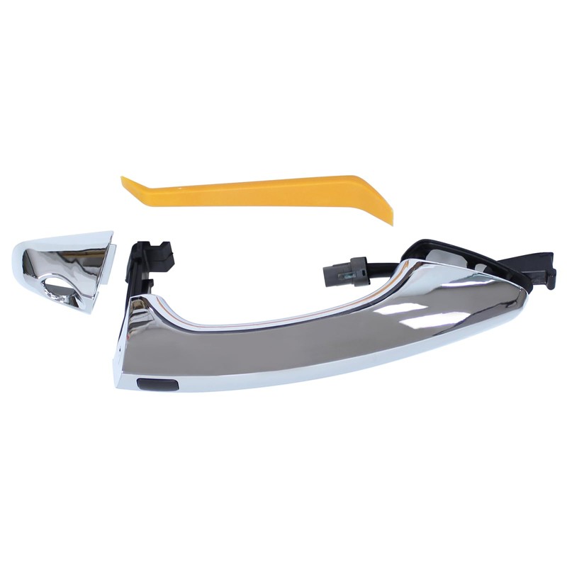 ApplianPar Front Driver Side Left Exterior Door Handle Chrome for