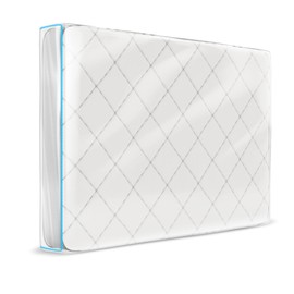 Plastic Mattress Cover 90 x 200 (Thickness 30 cm) - Mattress Protector with Wide Zip - Mattress Bag for Storage, Storage, Moving - Storage Bag for Mattresses