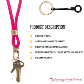 Neck Lanyard Key Chain Premium Quality Necklet Strap Holder,for Id Badge,Keys,Wallet, for Men Women Cool Lanyards
