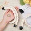 GORGECRAFT 25.2 Inch Practical Rope Handle with Canvas Insert Handbag