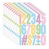 240 PCS Number Stickers, 3", Peel & Stick Mailbox Number