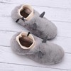 Heated Feet Warmer USB Short Plush Detachable Heating Feet Warmer