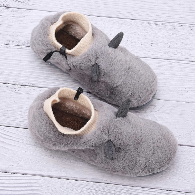 Heated Feet Warmer USB Short Plush Detachable Heating Feet Warmer