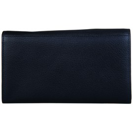 Mala Leather Shiloh Collection RFID Blocking Leather Wallet 3627_96, black, Modern