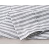 Annlaite Stripes Textured Drapes Stripe Pattern Valance Curtains Light Reducing